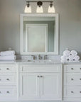 Modern Farmhouse Brilliance 3-Light Vanity Light - IPLUS Lighting