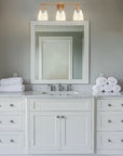 Modern Farmhouse Brilliance 3-Light Vanity Light