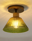 Paula 3.5 Inch 1 Light Semi Flush Mount Ceiling Light