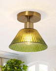 Paula 3.5 Inch 1 Light Semi Flush Mount Ceiling Light - IPLUS Lighting
