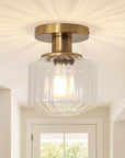 Marico 1 Light Semi Flush Mount Ceiling Light 6 Inch - IPLUS Lighting
