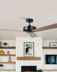 52" Zephra Wall Control 4 Speed Ceiling Fan