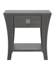 Amity Contemporary Gray End Table