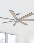 72" Modern 7-Blades Rustic Ceiling Fan
