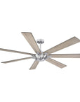72" Modern 7-Blades Rustic Ceiling Fan
