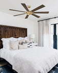 72" Modern 7-Blades Rustic Ceiling Fan