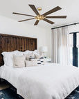 72" Modern 7-Blades Rustic Ceiling Fan