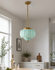 Phyllis Gold Brass 3-Light Island Pendant Light