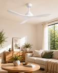56" Modern DC Motor Reversible Ceiling Fan