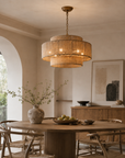 Bohemian 6-Light Drum Pendant Light