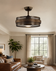 21" Nilgiri Indoor Ceiling Fan With LED Light