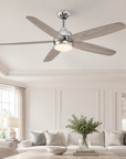 52" Dicken Reversible Crystal Ceiling Fan