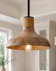 Maud 1-Light Black Modern Island Pendant Light