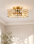 18" Elmiron Farmhouse Golden Smart Ceiling Fan With Light