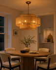 Bohemian 6-Light Drum Pendant Light