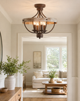 Kensgrove Farmhouse Ceiling Light with 4 Lights