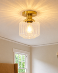 Marico 1 Light Semi Flush Mount Ceiling Light 6 Inch