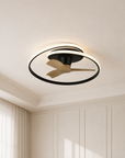 31" Ocean Flush Mount LED Ceiling Fan