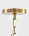 Uriah Golden 5 Light Chandelier 26 Inch