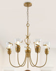Uriah Golden 5 Light Chandelier 26 Inch