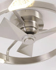 20" Hazel Satin Nickel Ceiling Fan