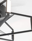21" Wade Black Industrial Ceiling Fan