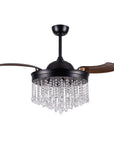 42" Mateo Crystal Ceiling Fan with Lighting