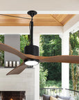 42" Patio Guard IP65 Outdoor Black Ceiling Fan