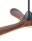 60" Avelor Modern LED Ceiling Fan with Solid Wood Blades