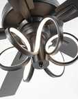 52" Levi Double-sided Blades Ceiling Fan