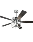 52" Levi Double-sided Blades Ceiling Fan