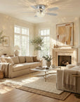 52" Kanpur Crystal Ceiling Fan