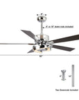 52" Vendome Industrial Ceiling Fan