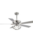 52" Zelda Chrome Reversible Ceiling Fan