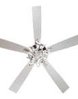 52" Zelda Chrome Reversible Ceiling Fan
