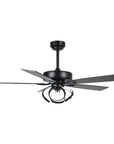 52" Zelda Black Reversible Ceiling Fan