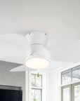 31" Mazon Flush Mount Ceiling Fan
