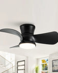 31" Mazon Flush Mount Ceiling Fan