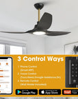 52" Aerix Modern Smart Fan