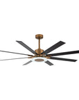 65" Modern Golden Reversible Ceiling Fan