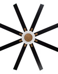 65" Modern Golden Reversible Ceiling Fan