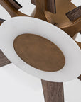65" Modern Golden Reversible Ceiling Fan