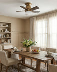 24" Farmhouse Reversible Iron Ceiling Fan