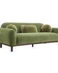 84" Mellone Mid-Century Modern Sofa in Soft Chenille