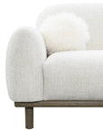 84" Mellone Mid-Century Modern Sofa in Soft Chenille