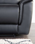 Bienne 38.5" Leather Match Recliner Chair with Manual Function
