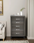 31" Bedroom Chest with 5 Drawers for Storage