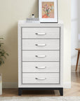 31" Bedroom Chest with 5 Drawers for Storage