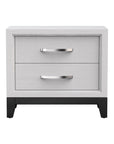 Lucien Contemporary Wood Nightstand with Spacious Drawers