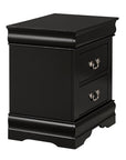 Louis Philippe Style Wood Nightstand